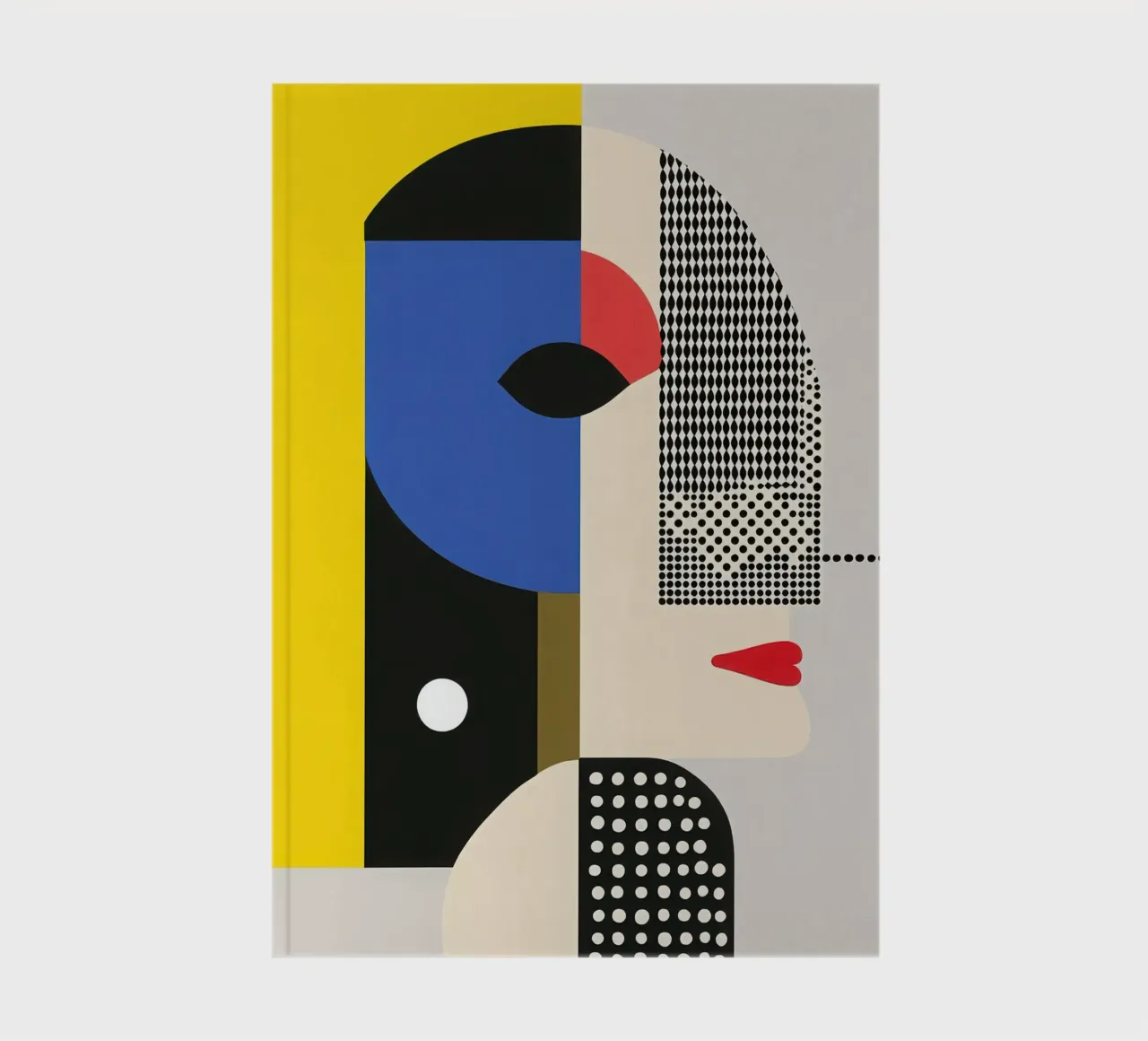 Modernist Profile in Points notebook by Geometric
