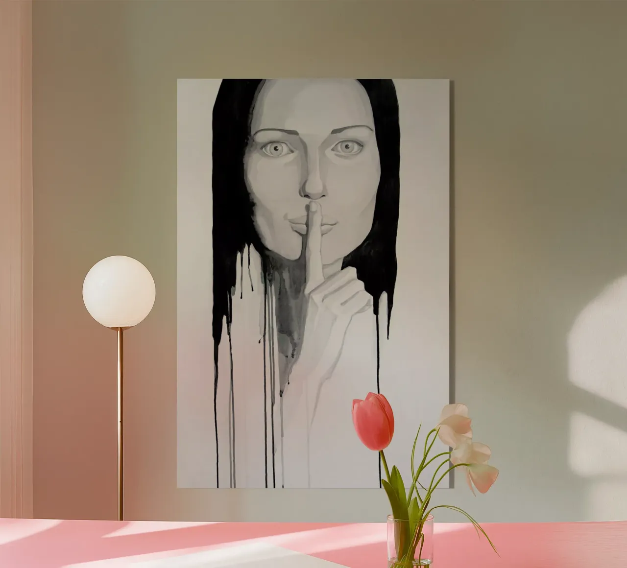 Our Secret plexiglass da Rebekka