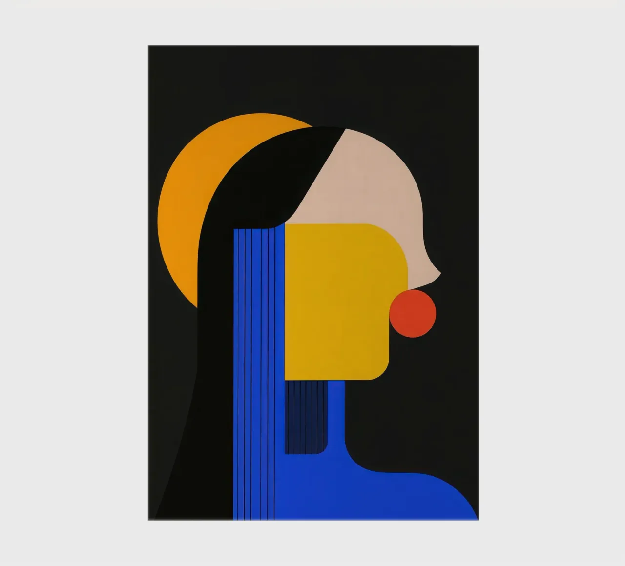 Geometric Night Profile notebook by Geometric