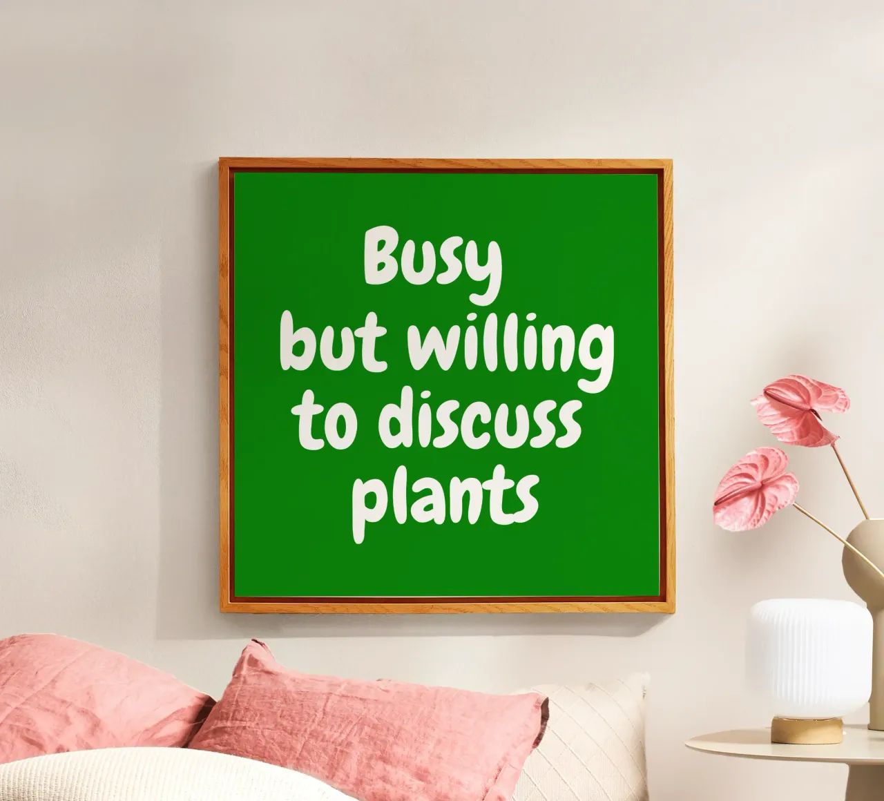 Busy but willing to discuss plants plexiglass da happieeagle