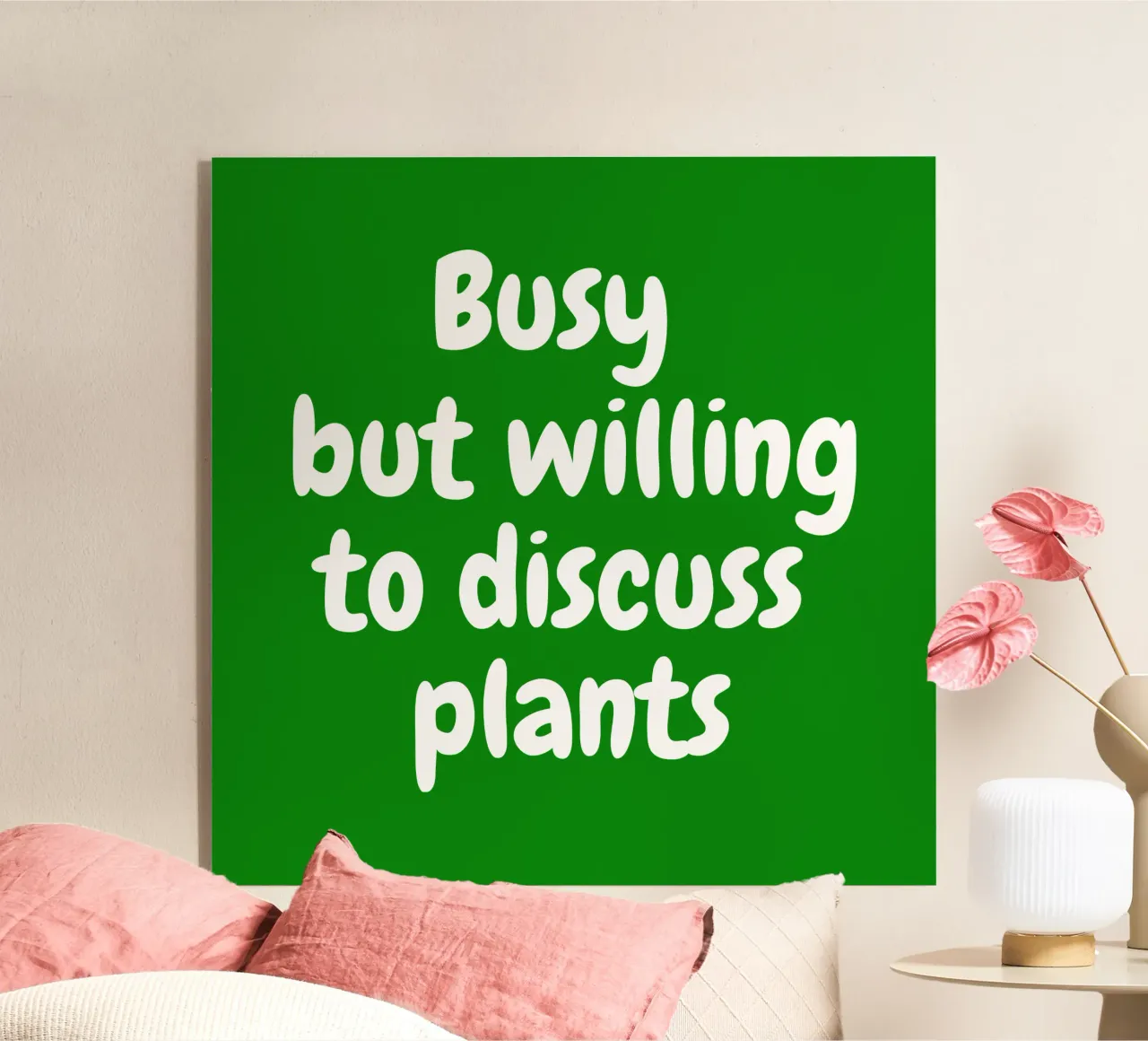 Busy but willing to discuss plants plexiglass da happieeagle