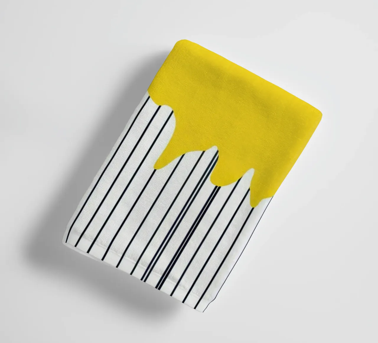 Abstract composition with dots towel by Geometric