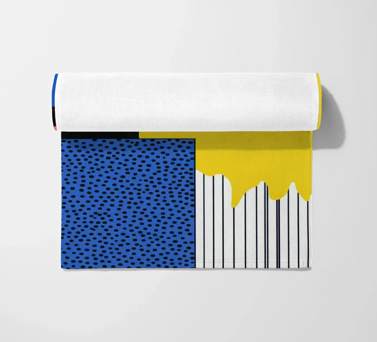 Composizione astratta con punti telo mare da Geometric