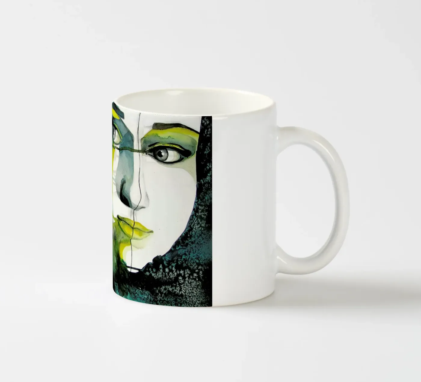 Memories ceramic mug by Rebekka