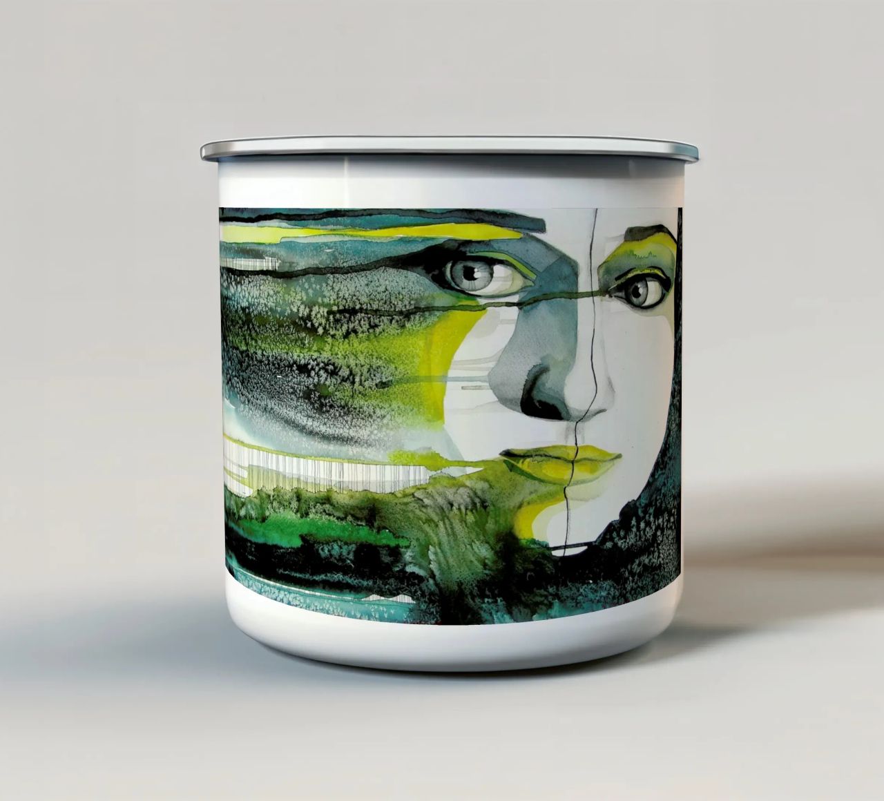 Memories tazza in smalto da Rebekka