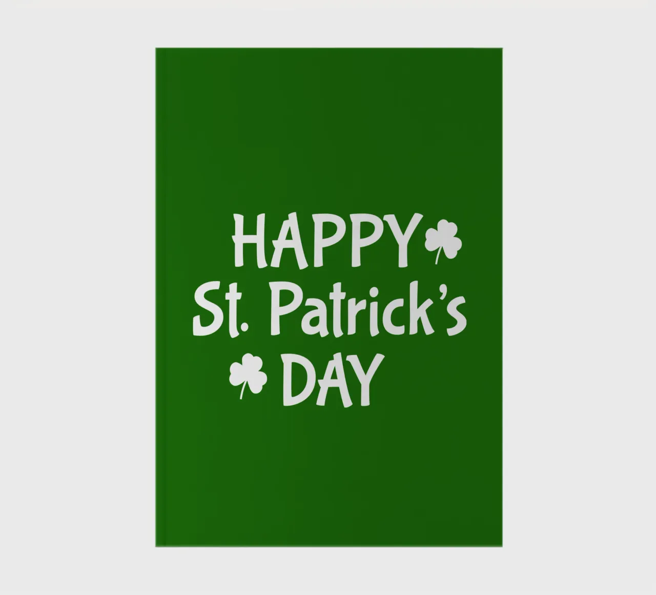 Happy st Patrick's day Notizbuch von happieeagle