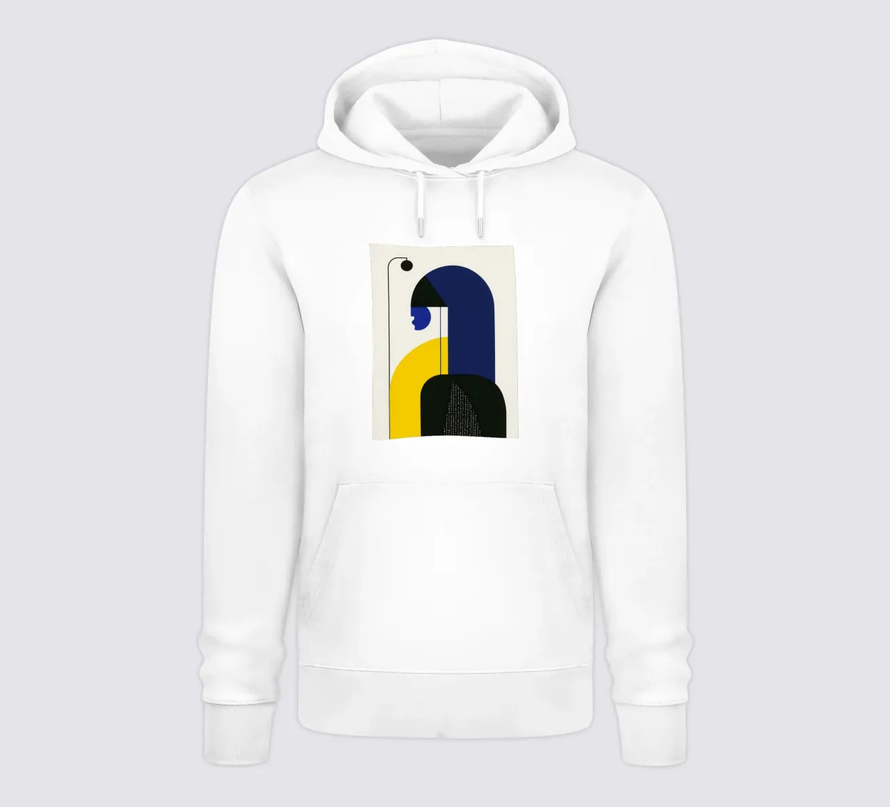 Geometria notturna felpa con cappuccio da Geometric