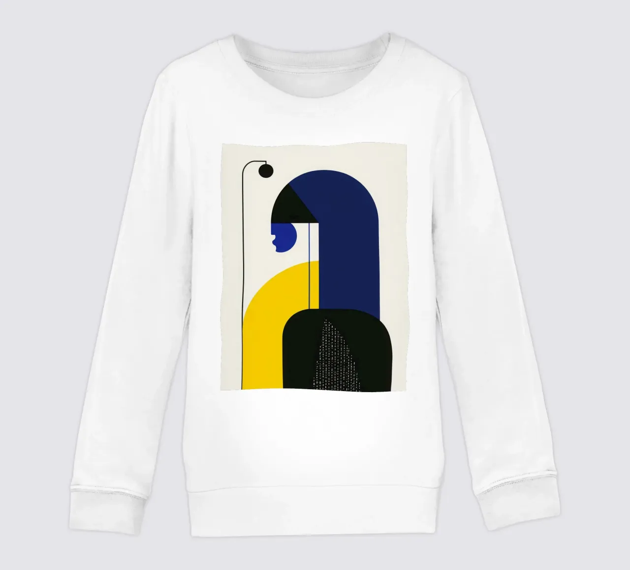 Nocturnal Geometry kids sweatshirt by Geometric