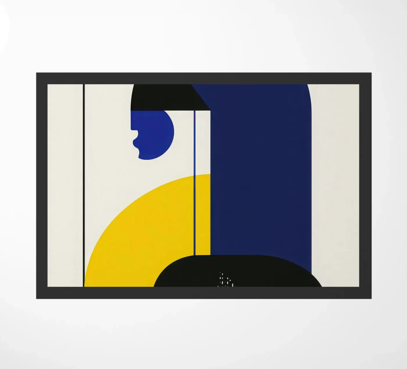 Nocturnal Geometry doormat by Geometric
