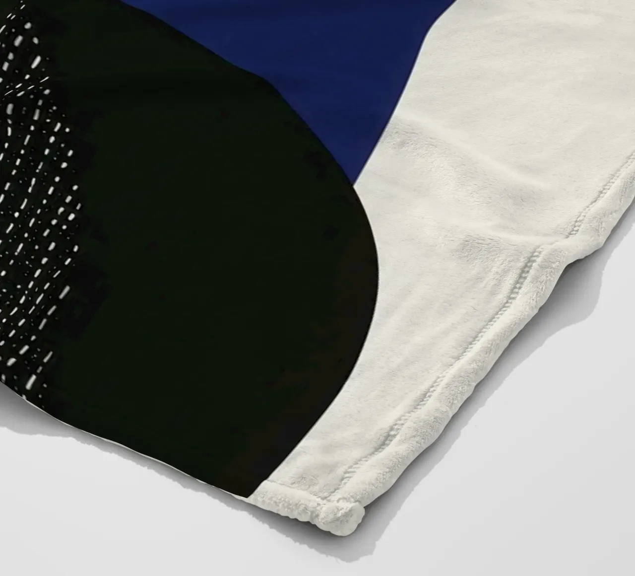 Nocturnal Geometry fleece blanket by Geometric