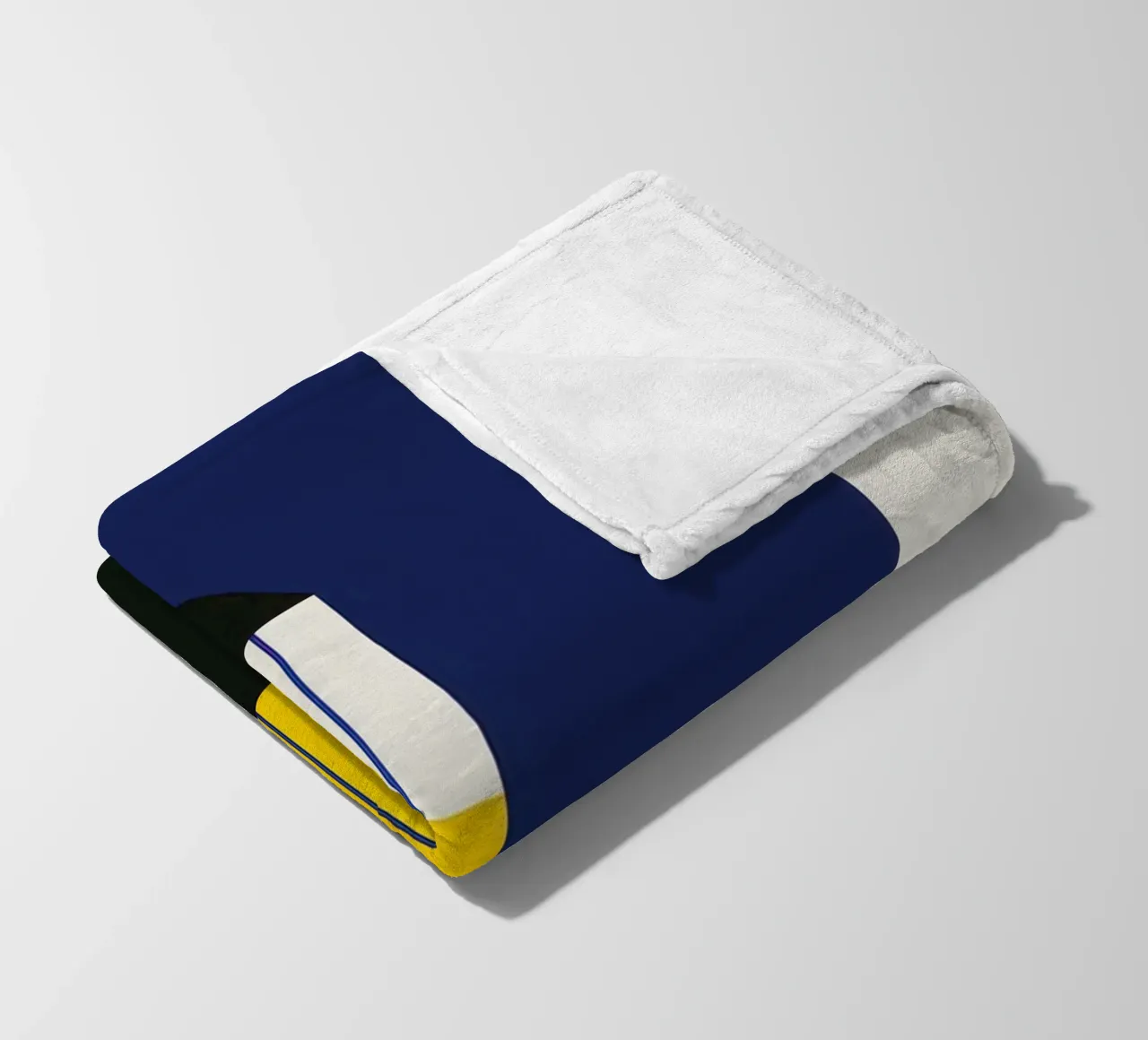 Nocturnal Geometry fleece blanket by Geometric