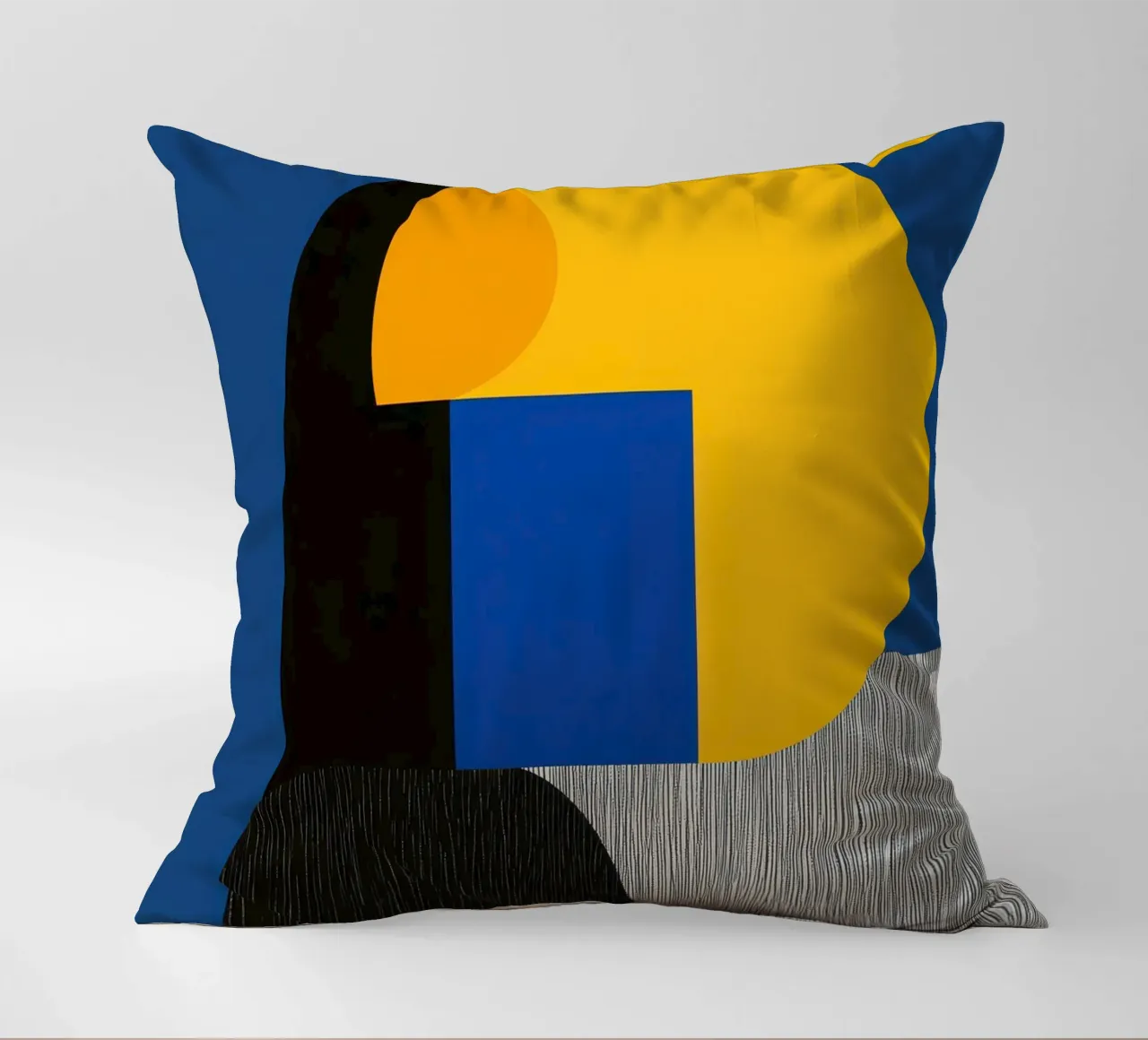 Geometric Sun decorative cushion by Geometric