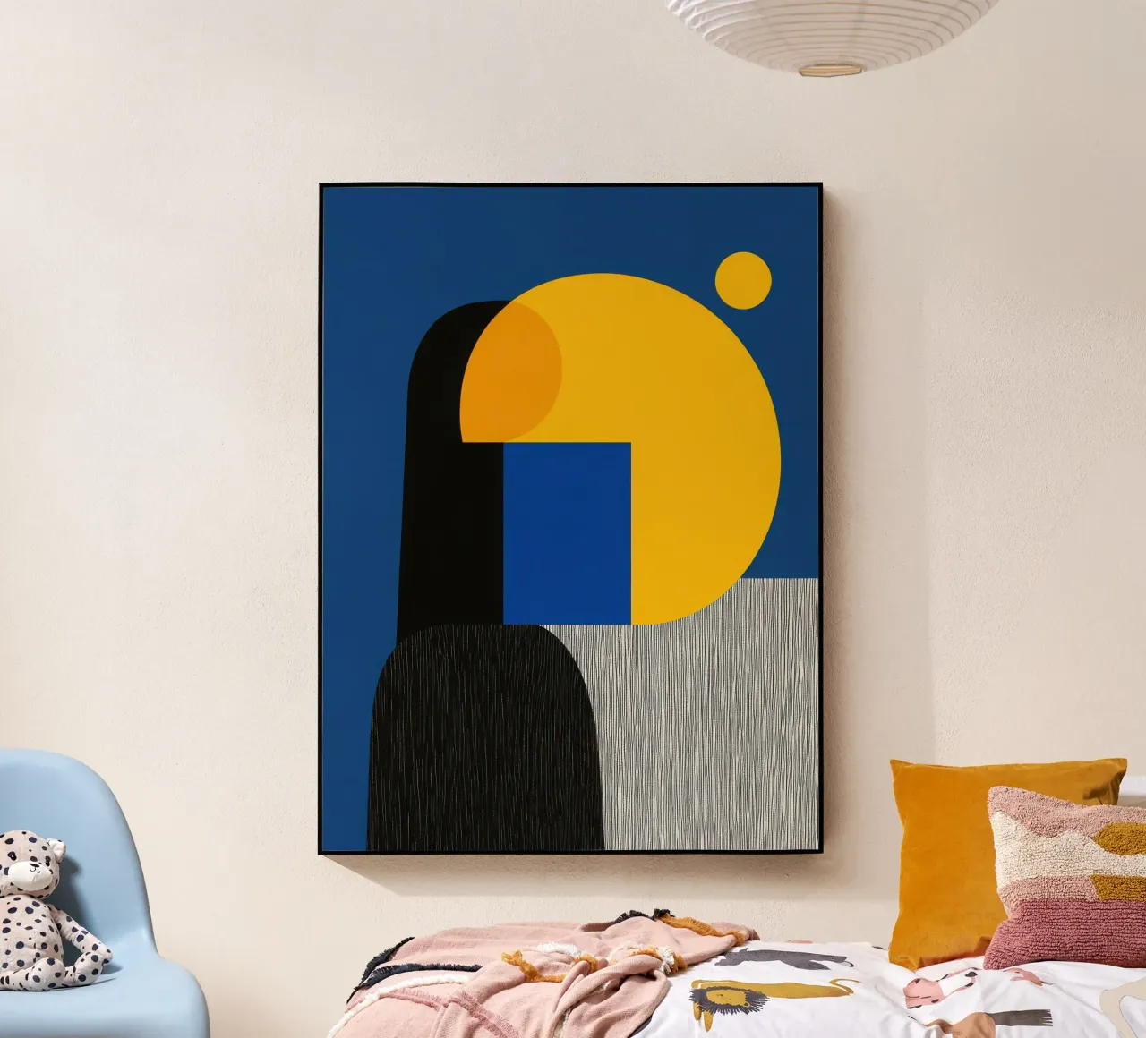 Geometric Sun acrylic glass by Geometric