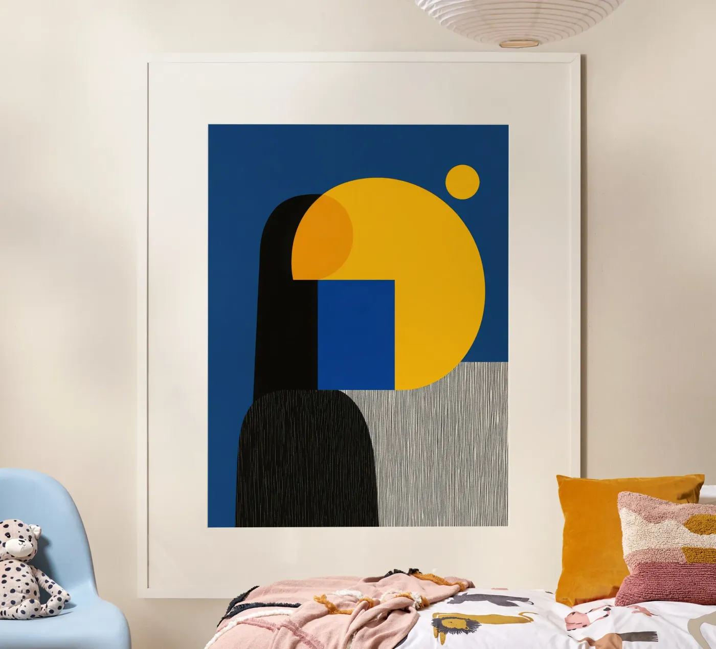 Sole geometrico poster da Geometric