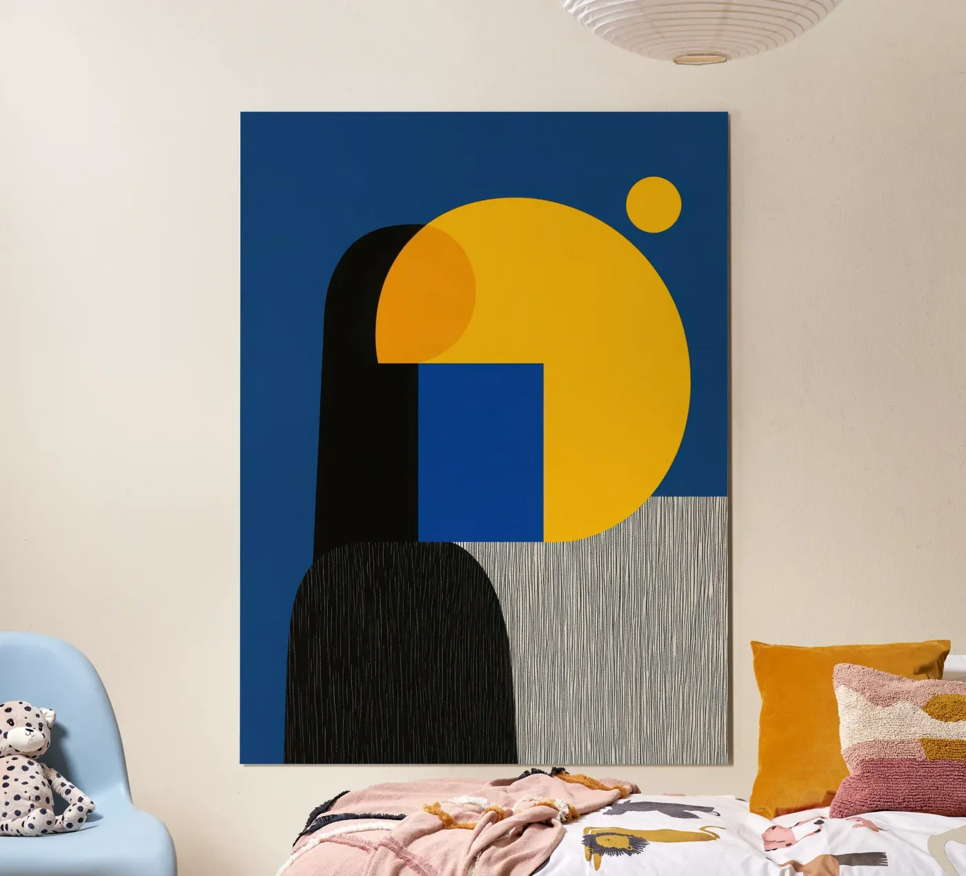 Sole geometrico poster da Geometric