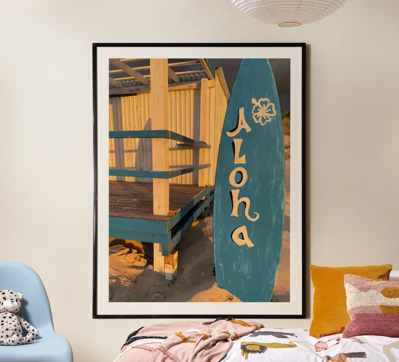 Aloha poster van Vale Studio