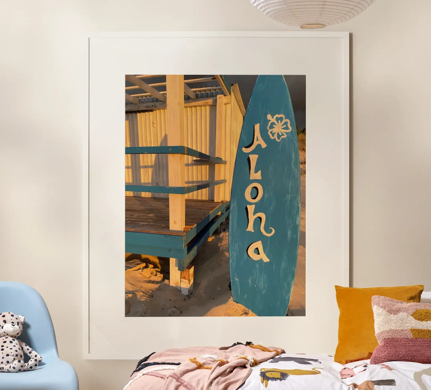 Aloha poster van Vale Studio