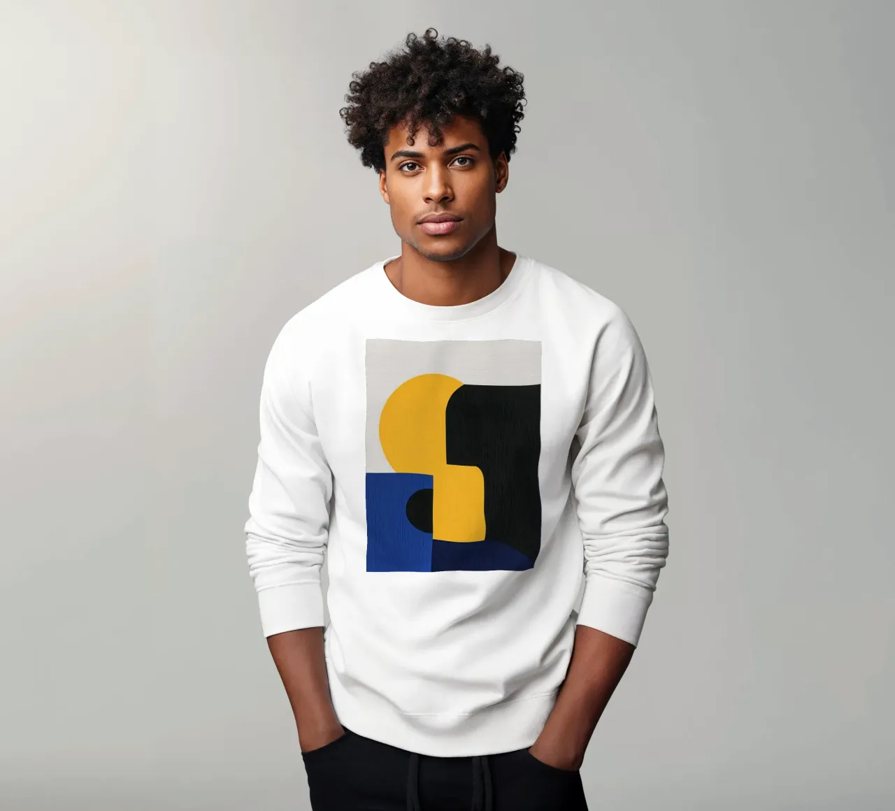 Composizione moderna felpa da Geometric