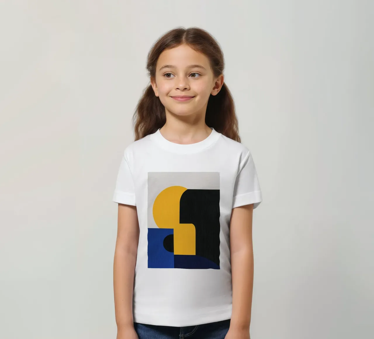 Composizione moderna t-shirt bambini da Geometric