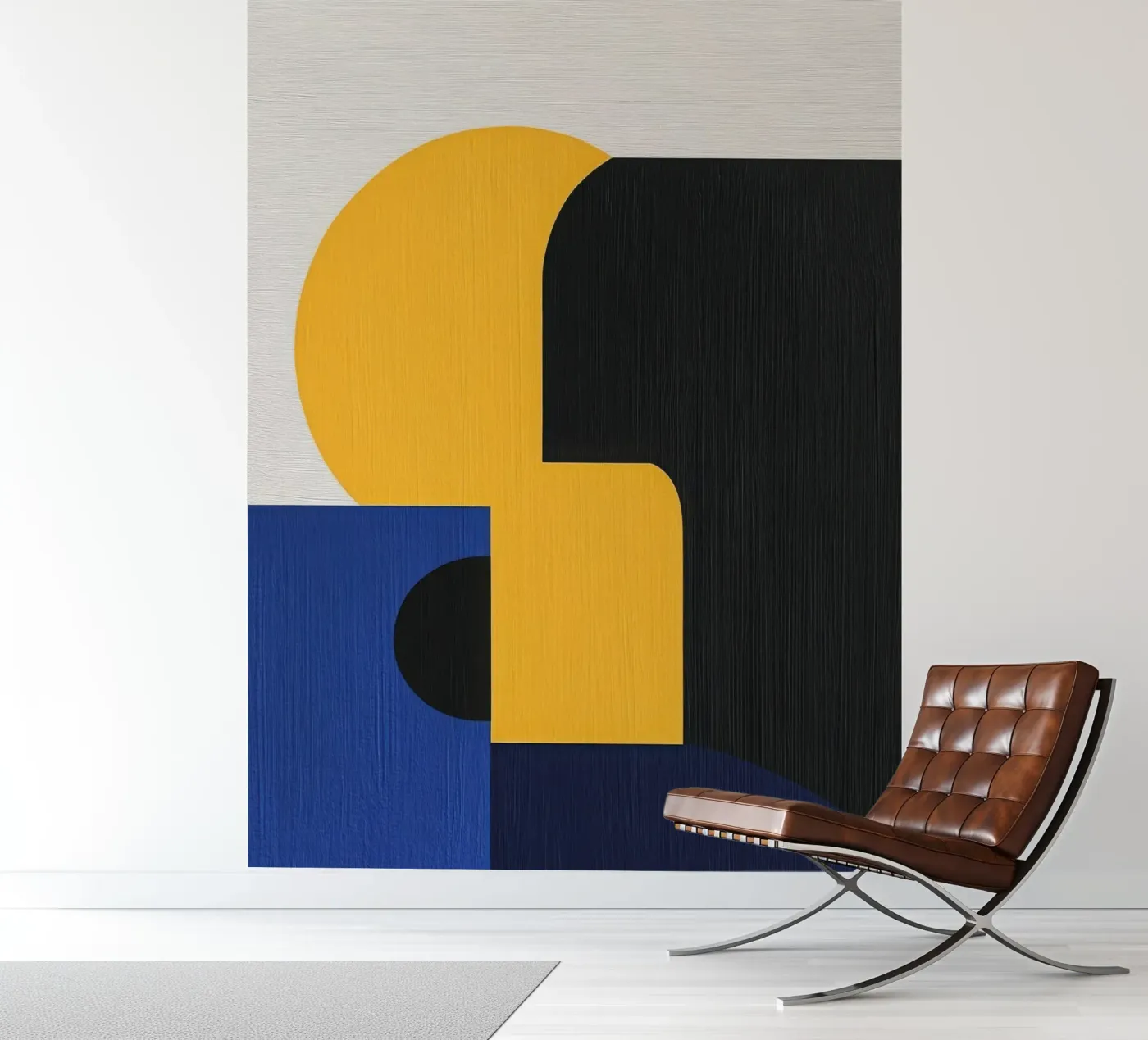 Moderne compositie fotobehang van Geometric