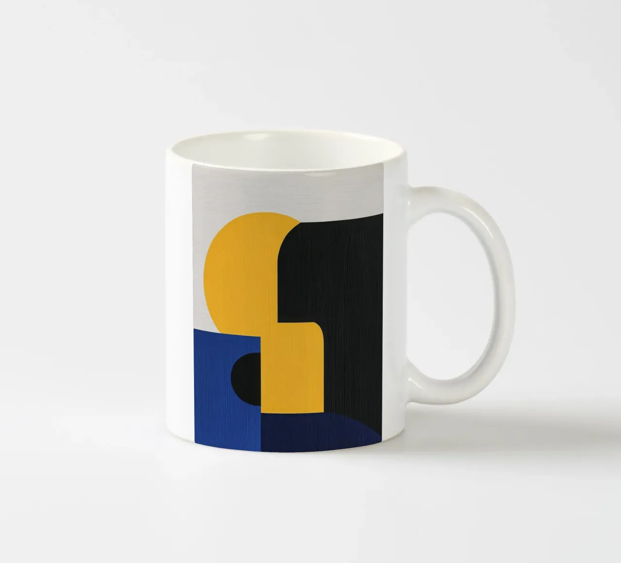 Composition Moderne ceramic mug by Geometric