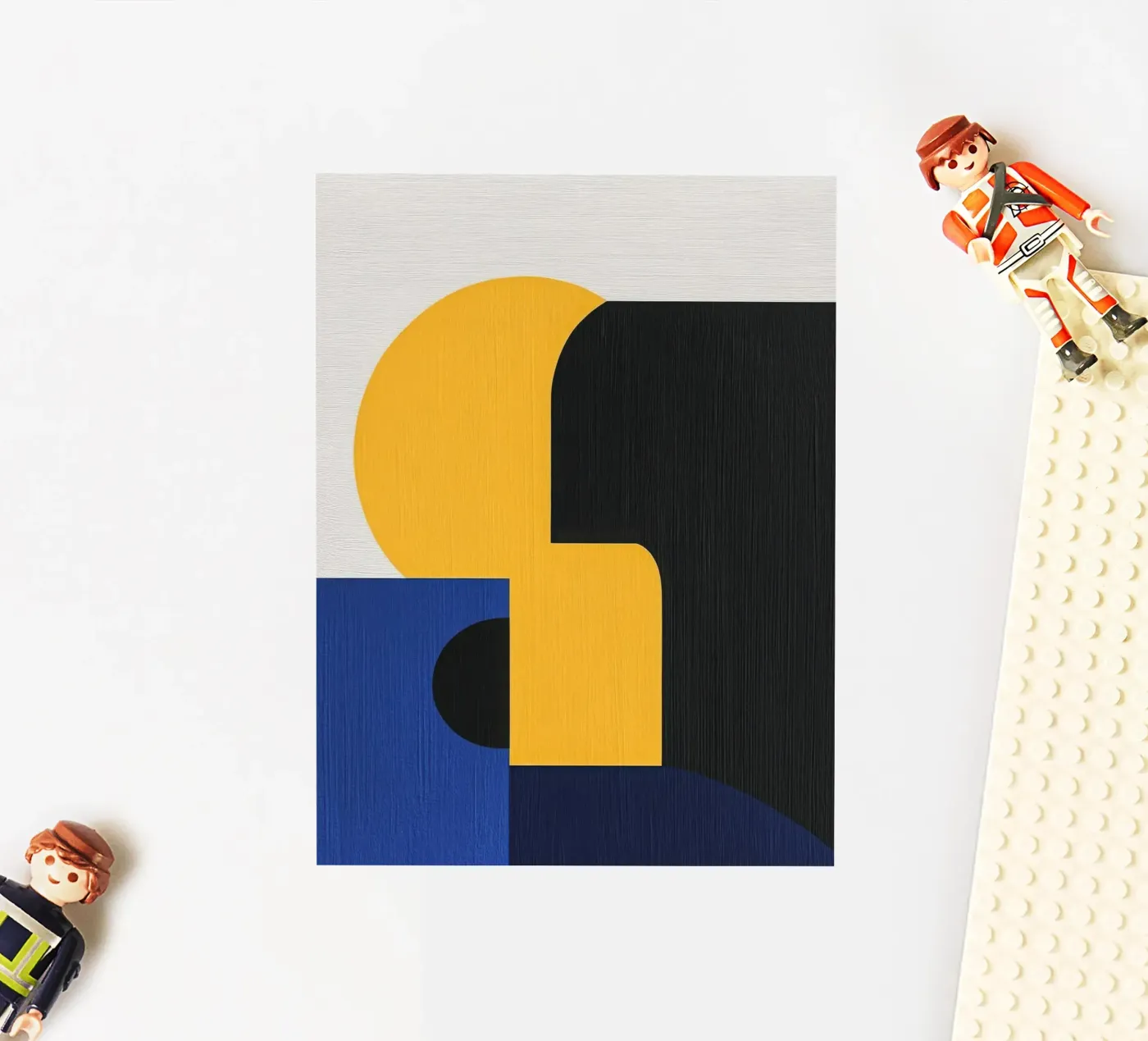 Komposition Moderne Sticker von Geometric