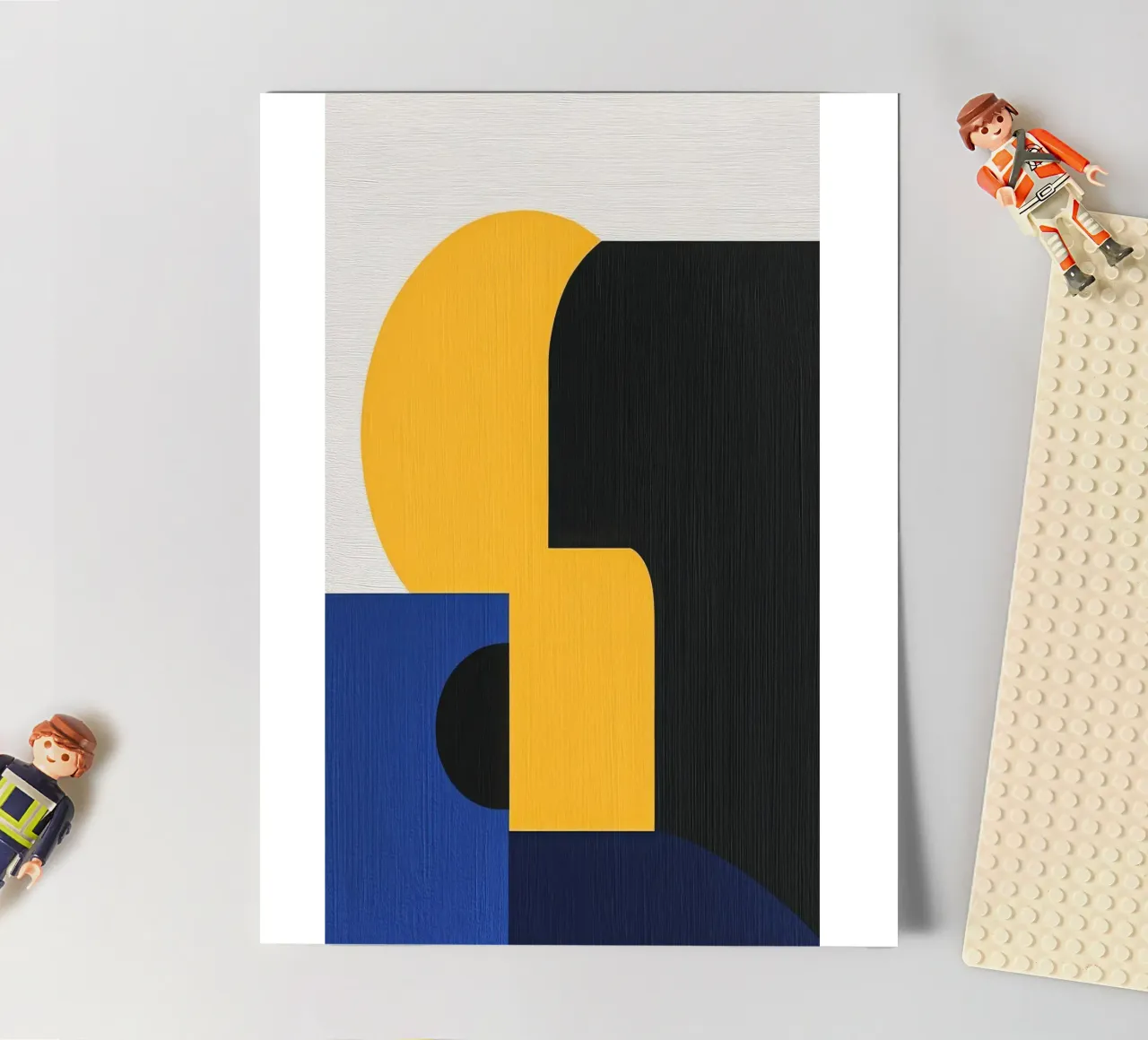 Composition Moderne sticker sheet by Geometric