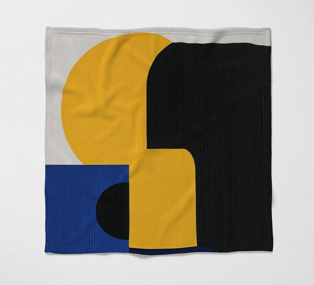 Composition Moderne Fleecedecke von Geometric