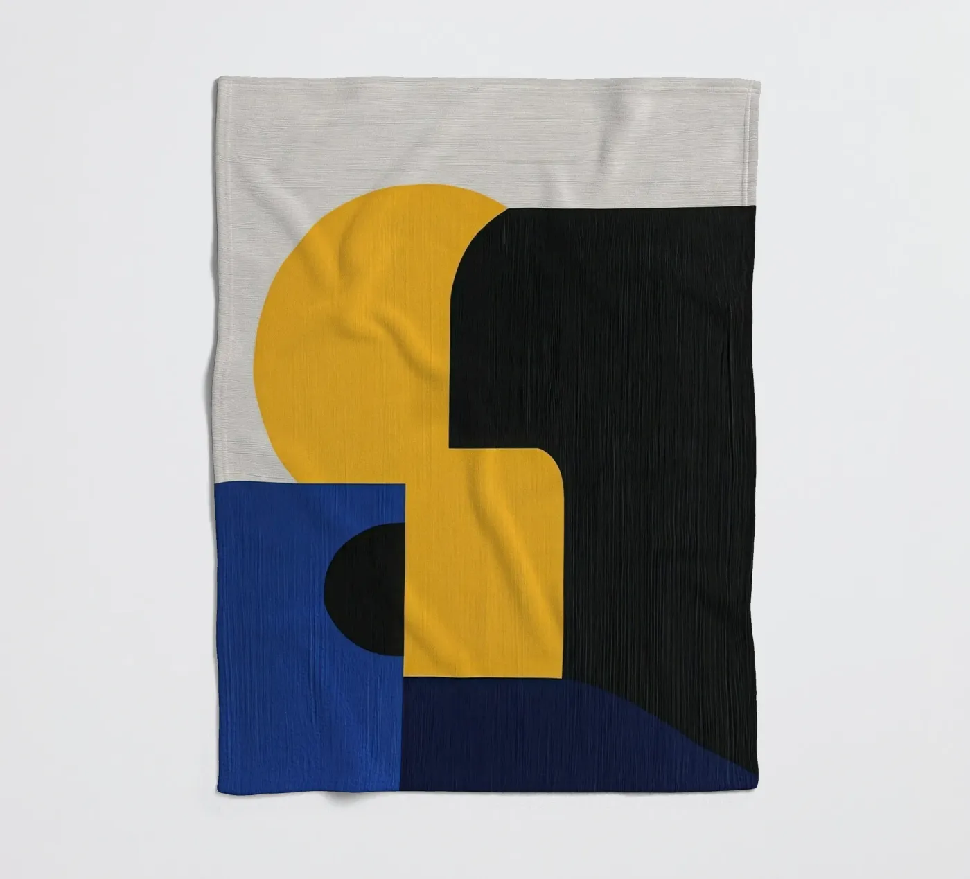 Composition Moderne fleece blanket by Geometric