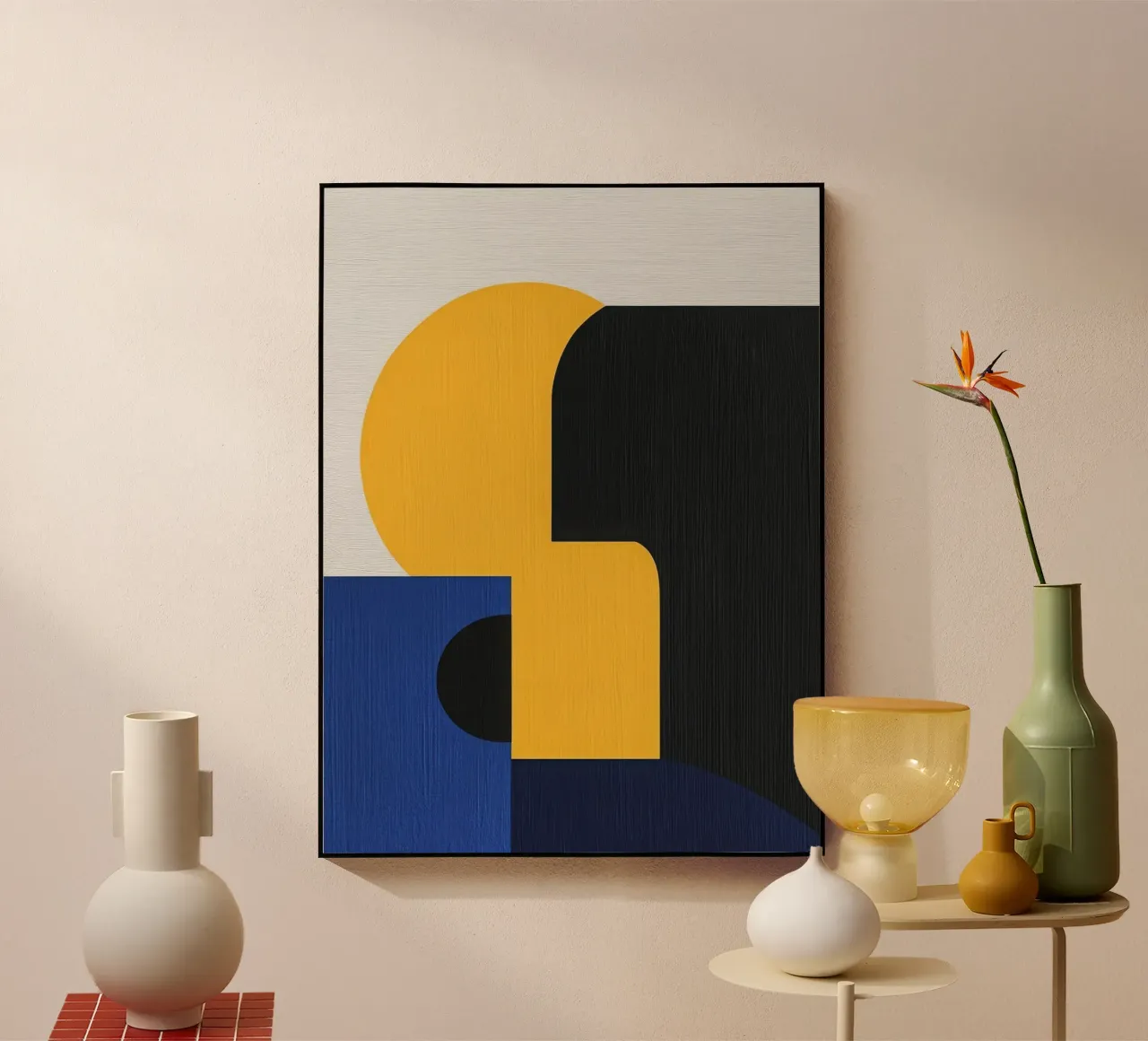 Composition Moderne plexiglas de Geometric