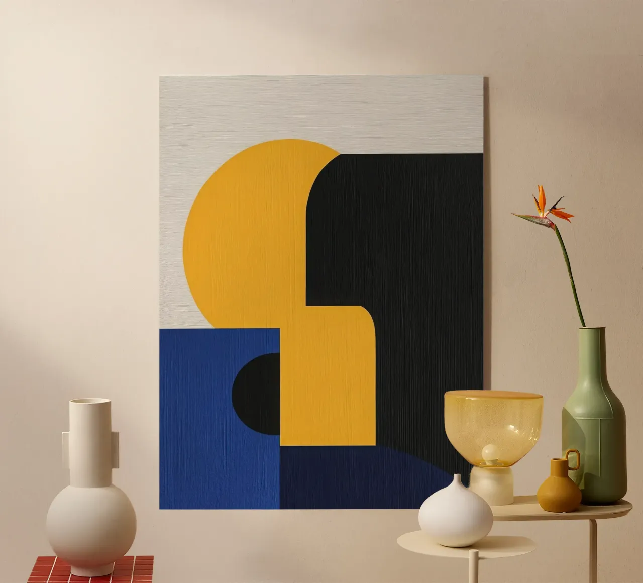 Composition Moderne plexiglas de Geometric