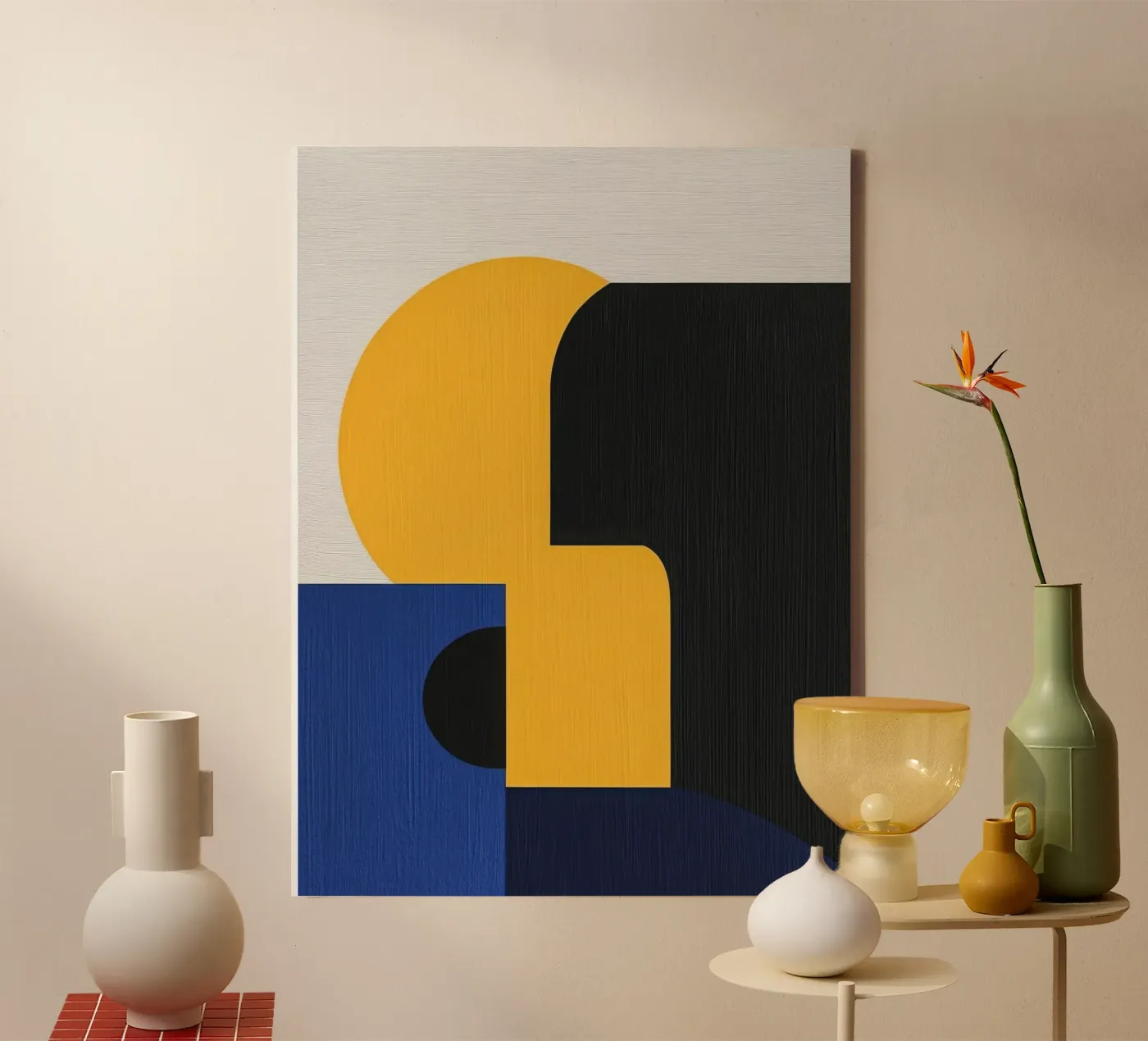 Composizione moderna tela da Geometric