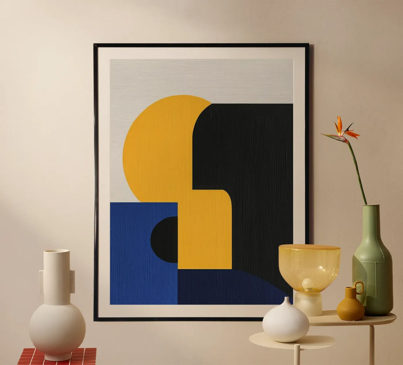 Komposition Moderne Poster von Geometric