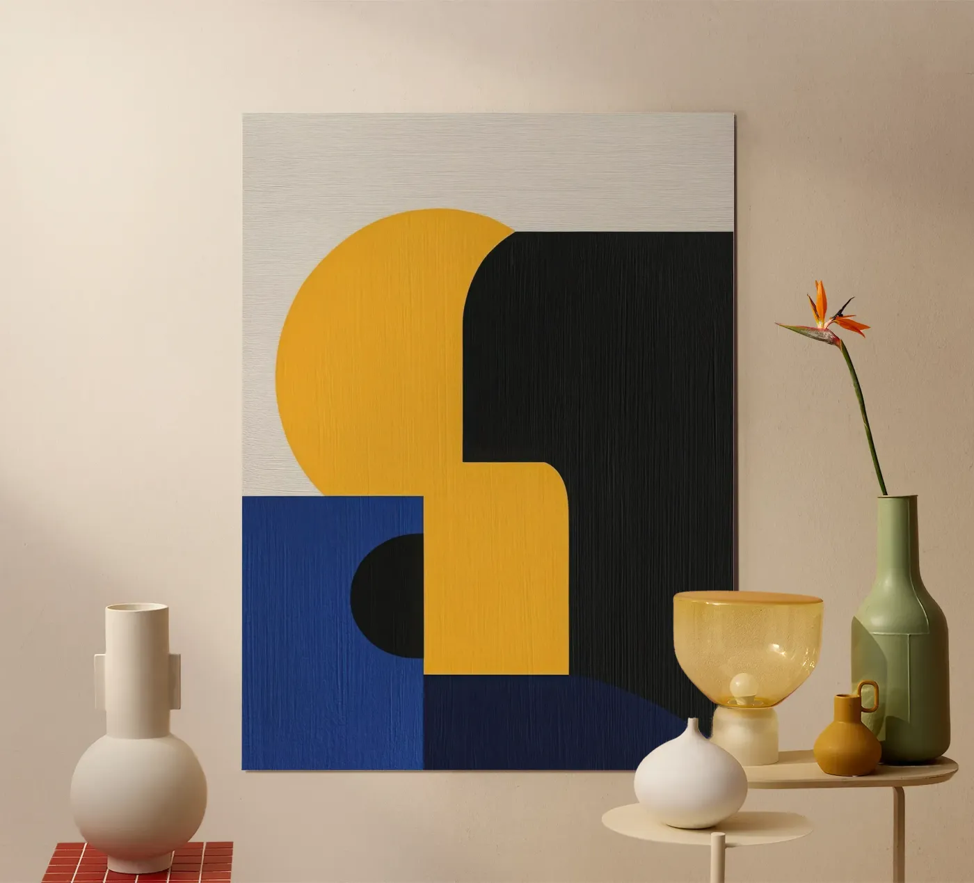 Komposition Moderne Poster von Geometric