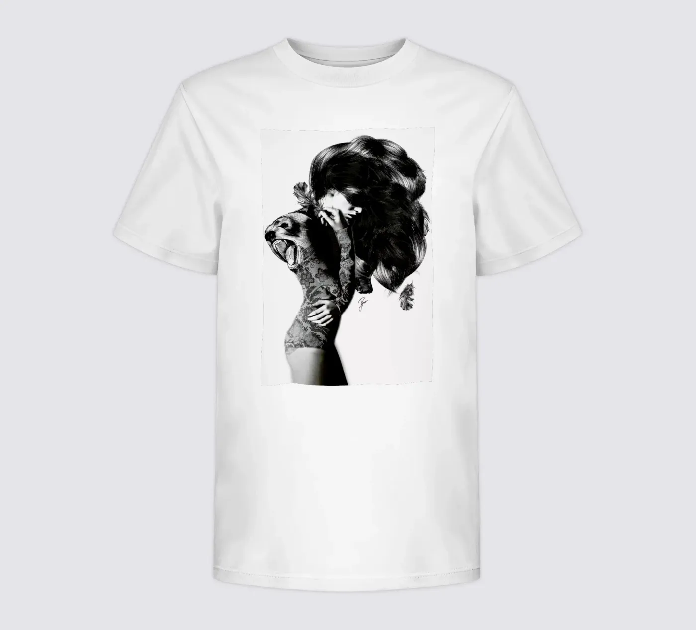 Bear 2 kinder t-shirt van Jenny Liz Rome