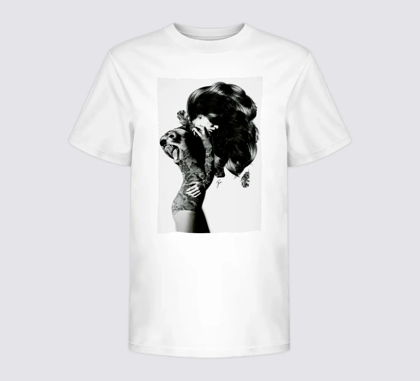 Bear 2 kinder t-shirt van Jenny Liz Rome