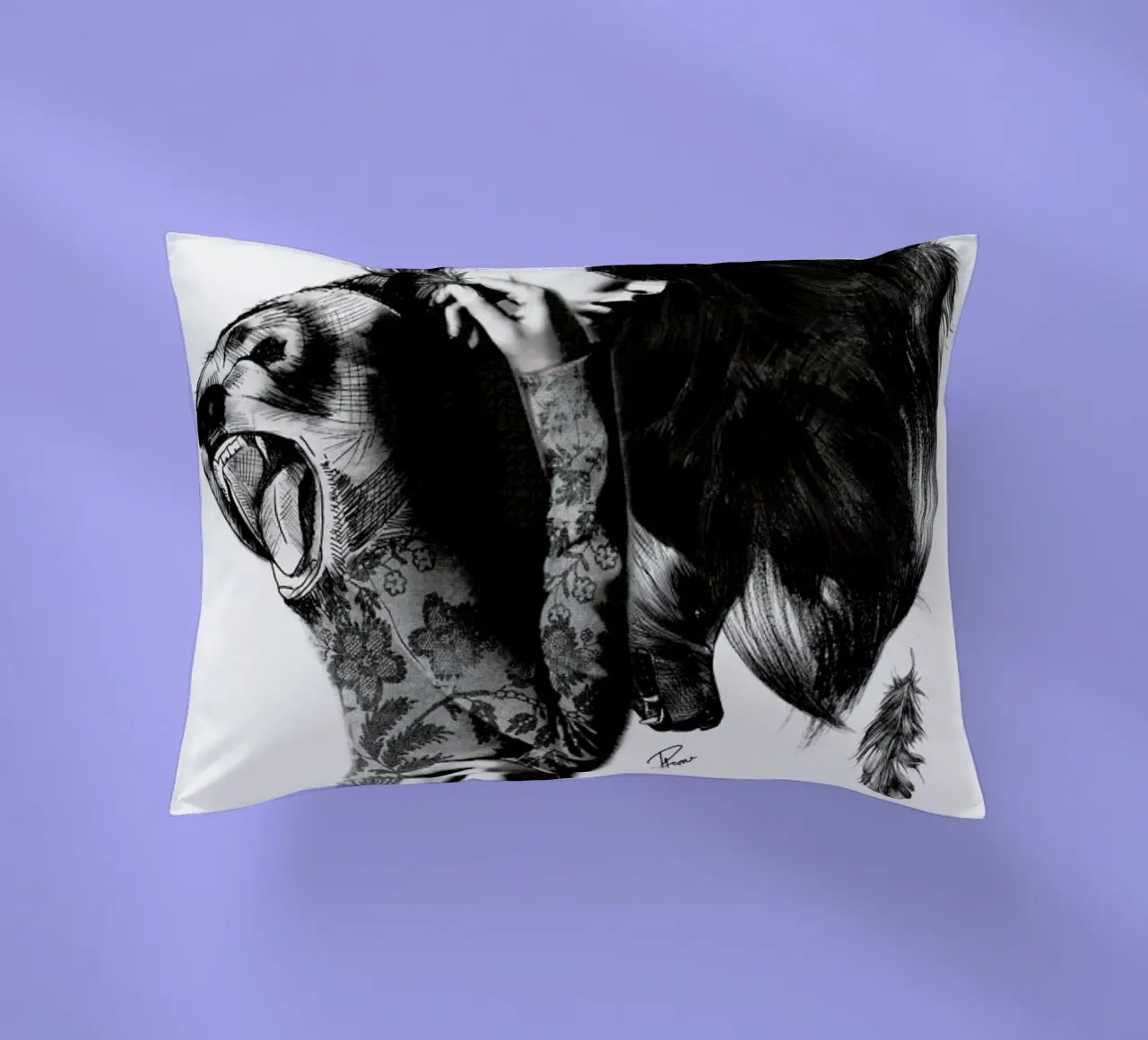 Bear 2 cuscino da Jenny Liz Rome