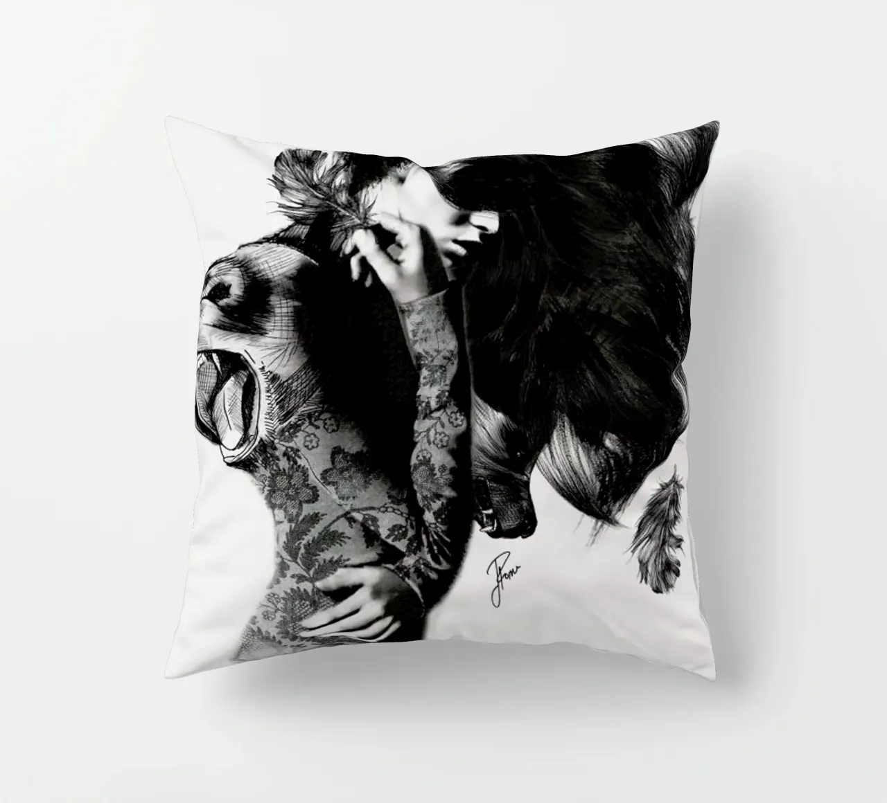 Bear 2 cuscino da Jenny Liz Rome