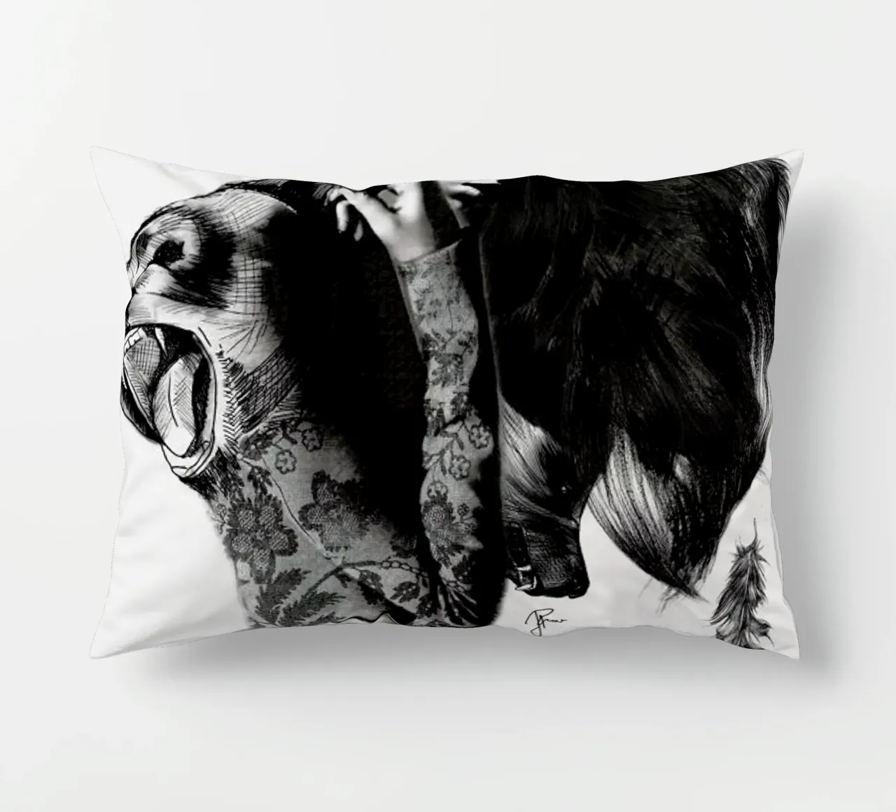 Bear 2 cuscino da Jenny Liz Rome