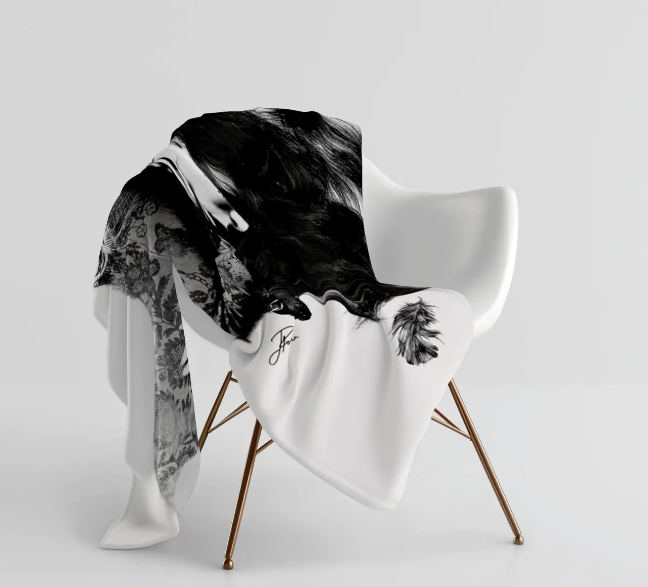 Bear 2 Fleecedecke von Jenny Liz Rome