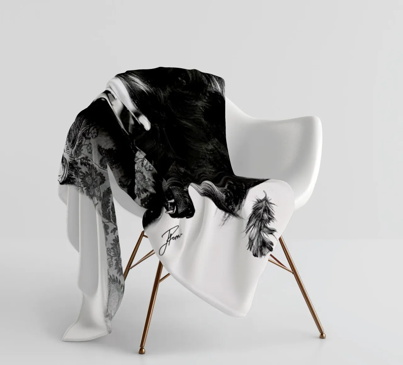 Bear 2 Fleecedecke von Jenny Liz Rome