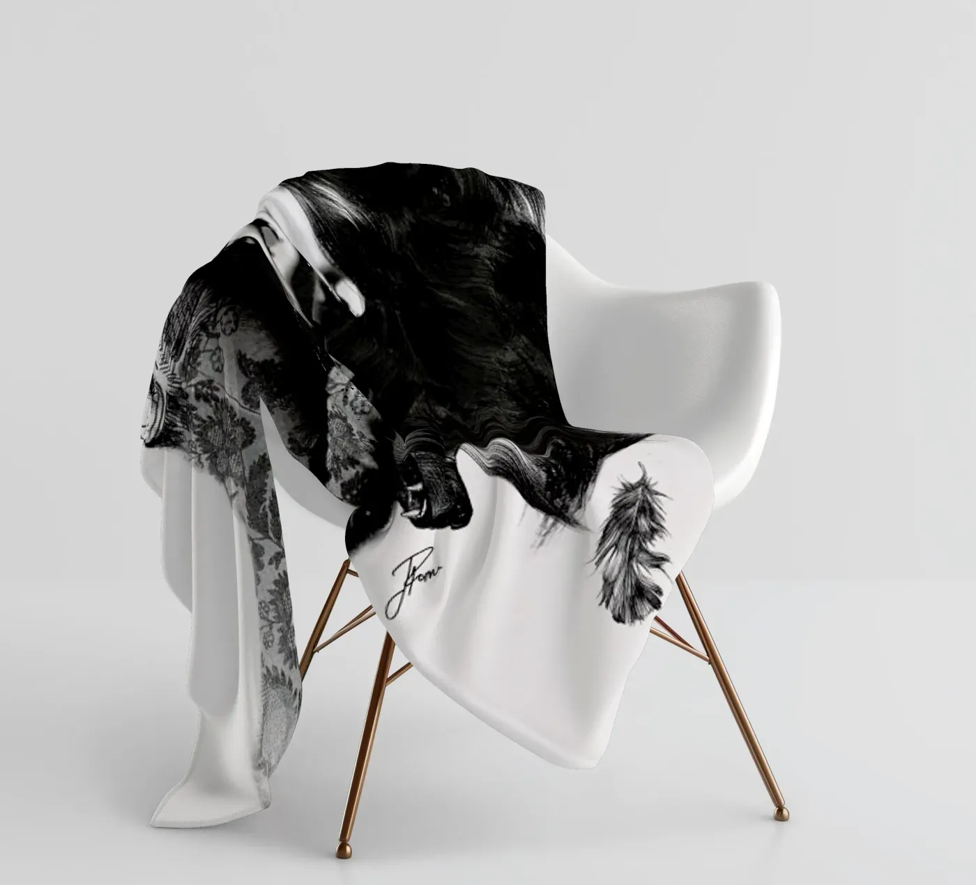 Bear 2 fleecedeken van Jenny Liz Rome