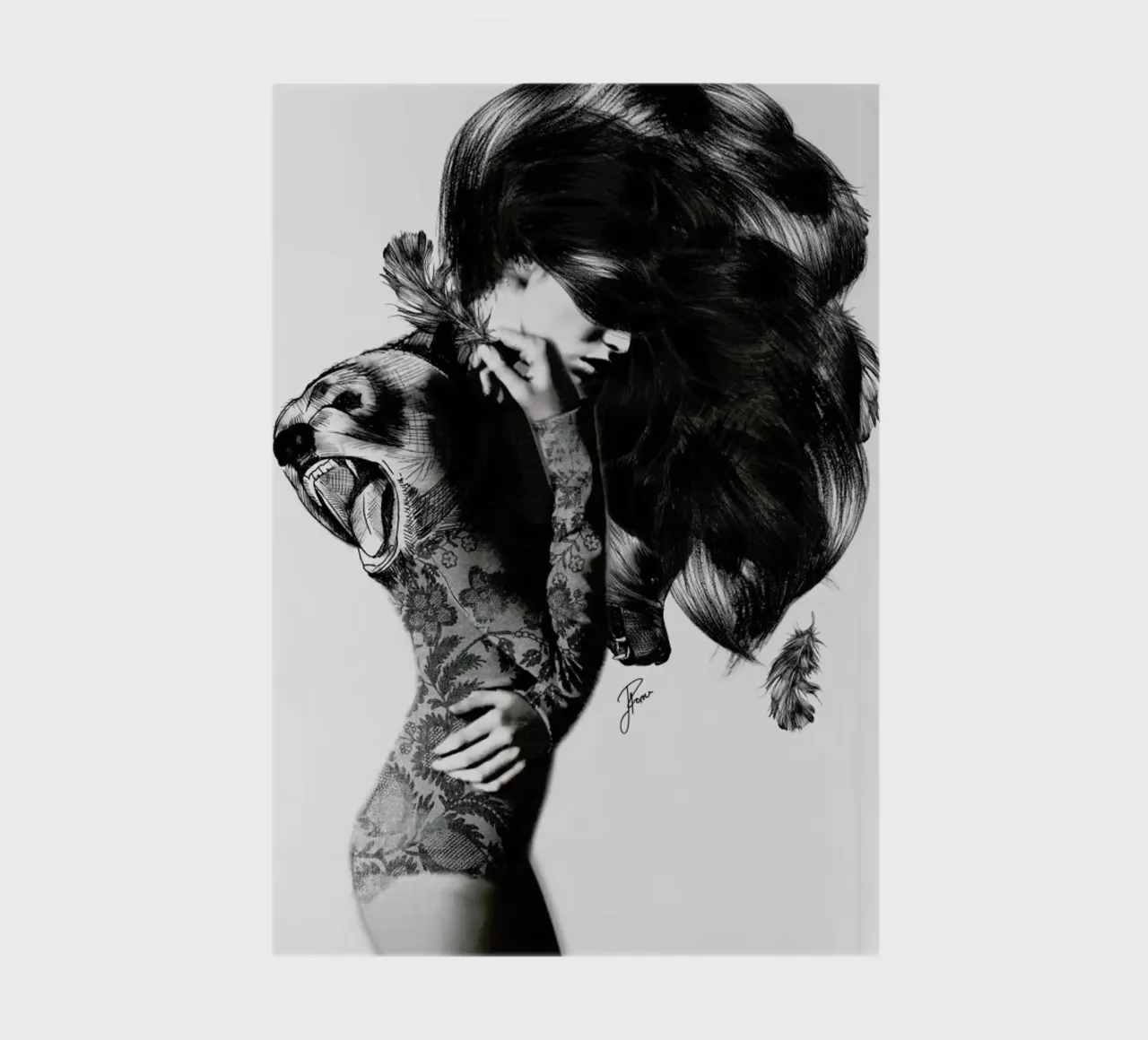 Bear 2 notebook by Jenny Liz Rome