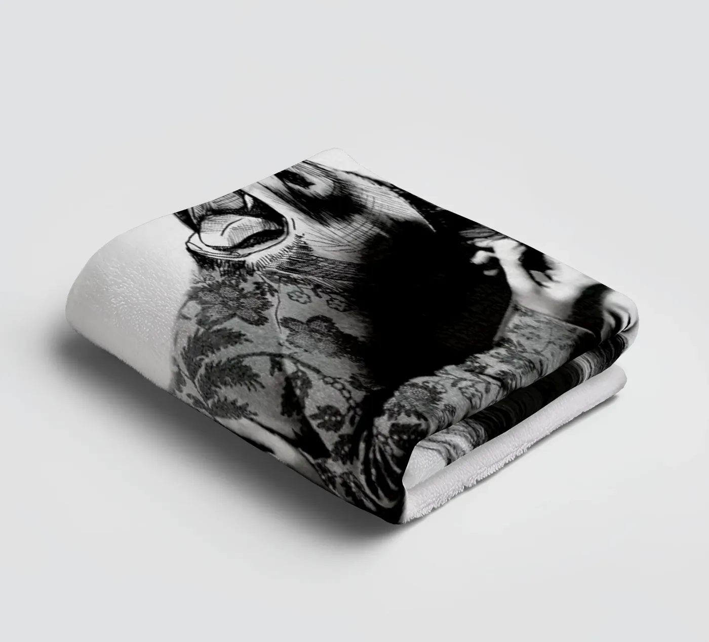 Bear 2 badhanddoek van Jenny Liz Rome