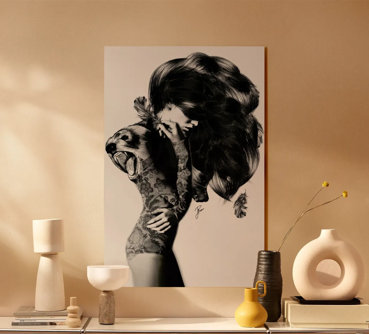 Bear 2 plexiglass da Jenny Liz Rome