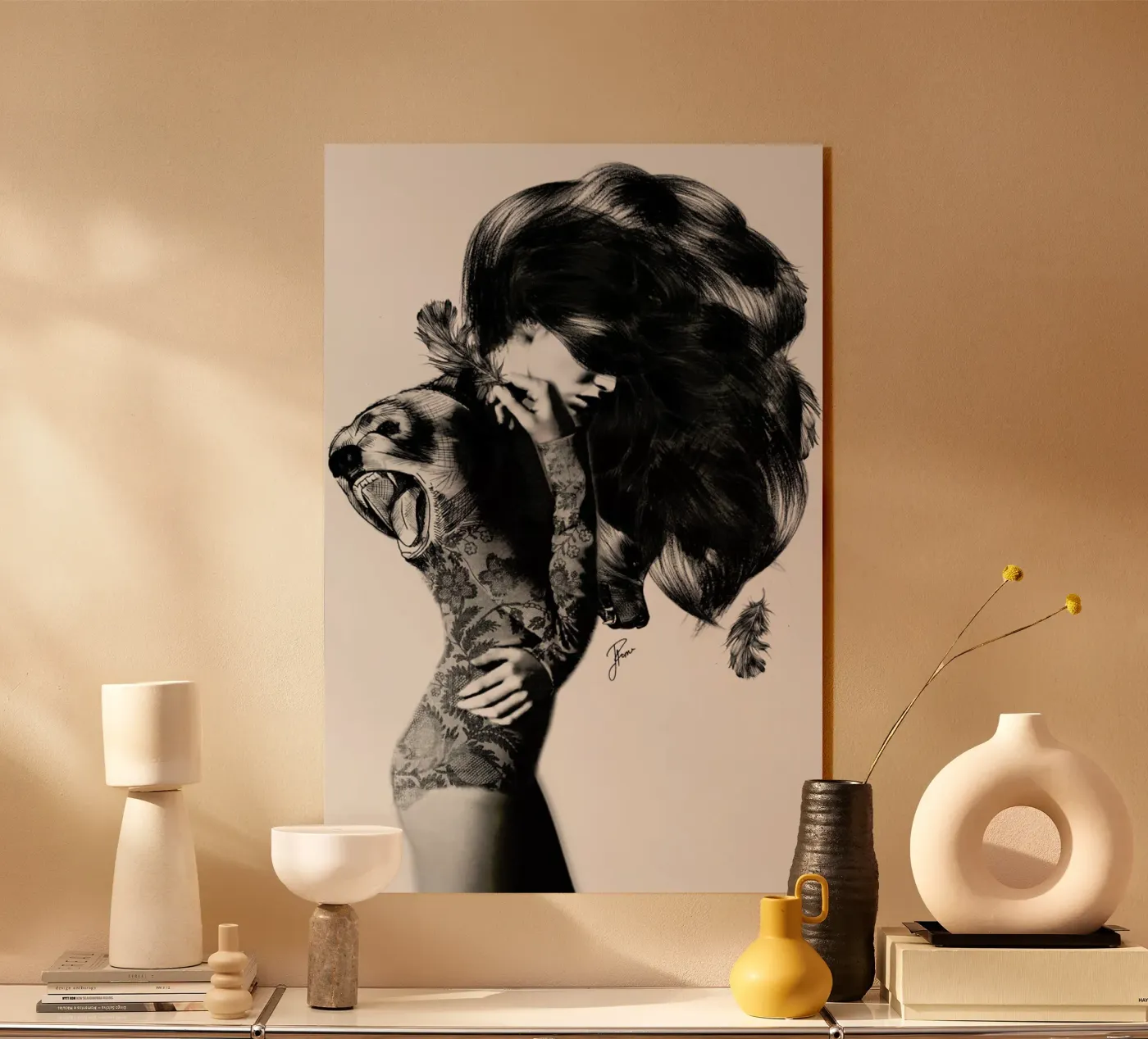 Bear 2 plexiglas de Jenny Liz Rome
