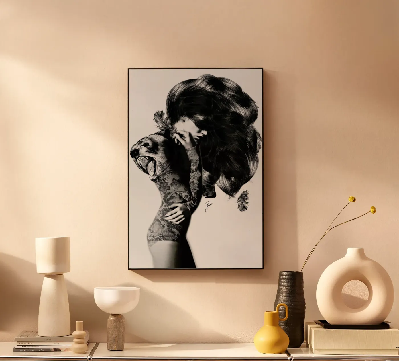 Bear 2 forex plate by Jenny Liz Rome