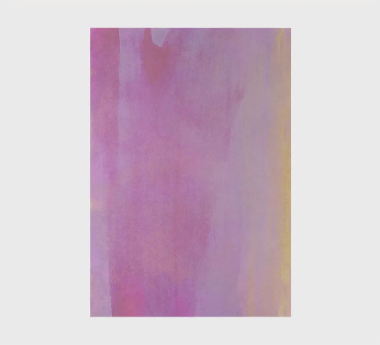 Minimal Abstract Lilac Colorfield 01 notebook by amini54