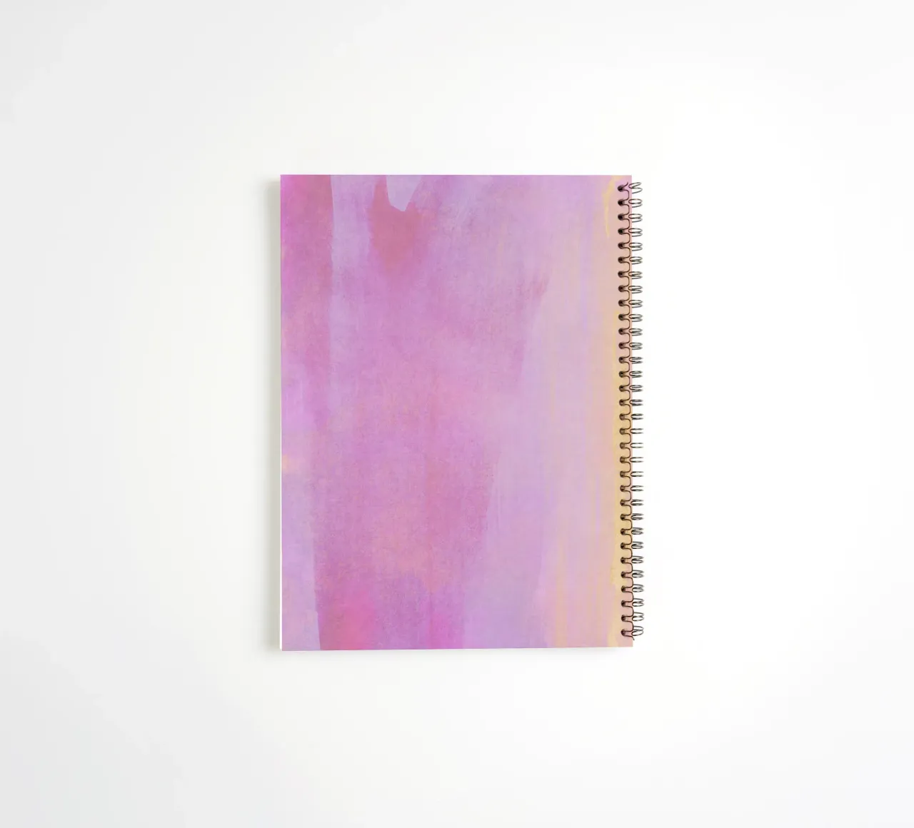 Minimal Abstract Lilac Colorfield 01 spiral notebook by amini54