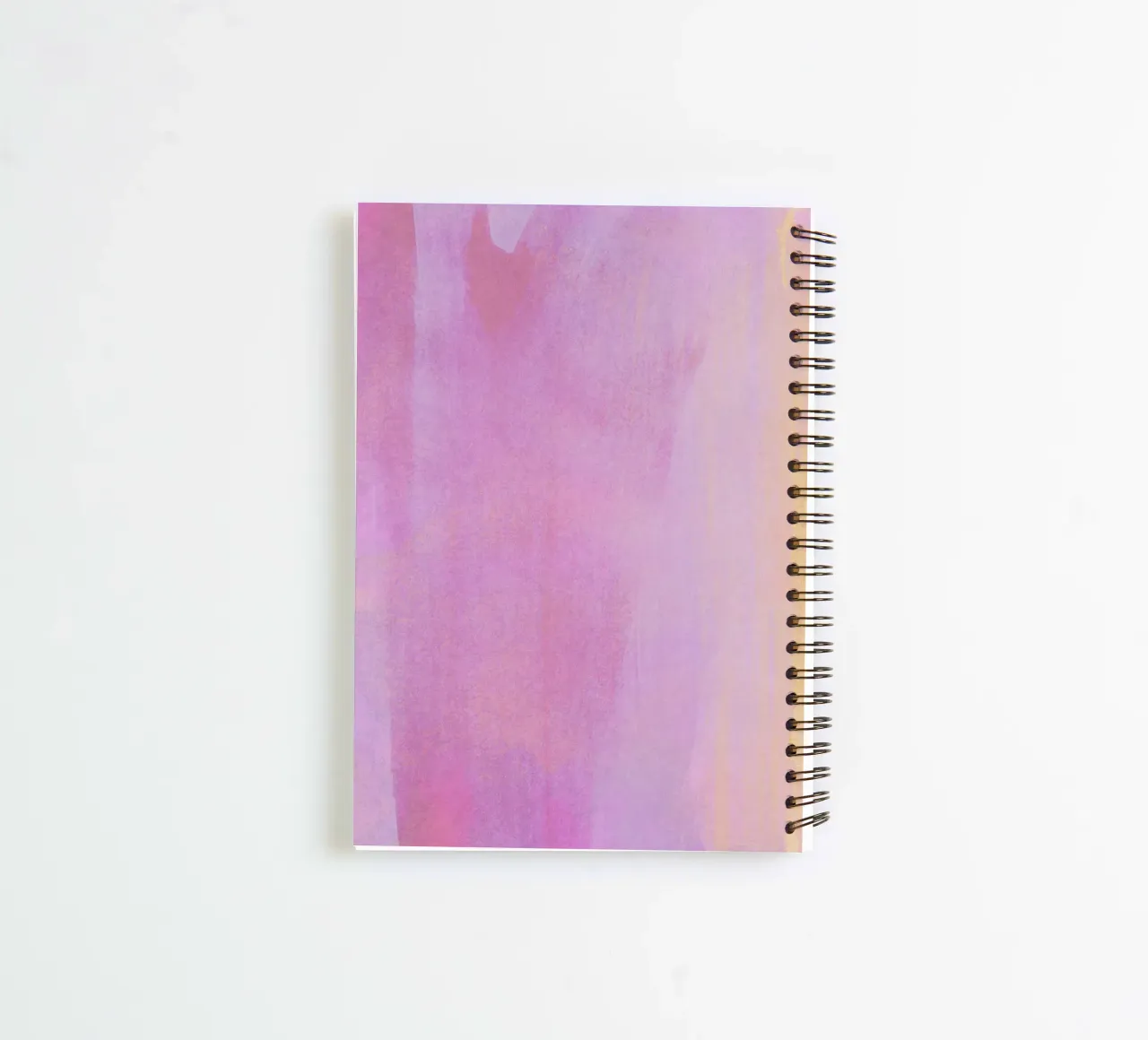 Minimal Abstract Lilac Colorfield 01 spiral notebook by amini54